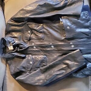 Gap leather jacket